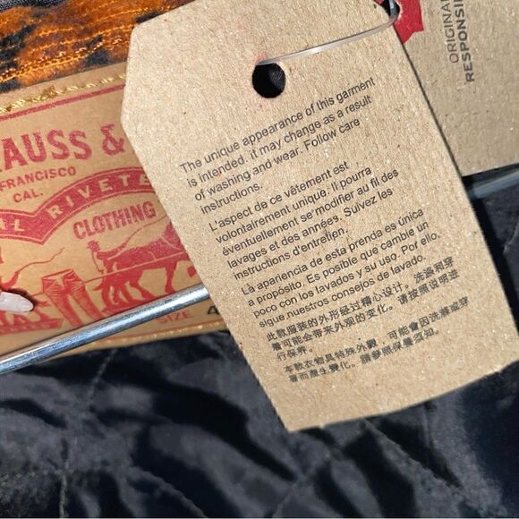 NEW! Levi's Leopard Print Original Sherpa Trucker Jacket-4X - Picture 14 of 14